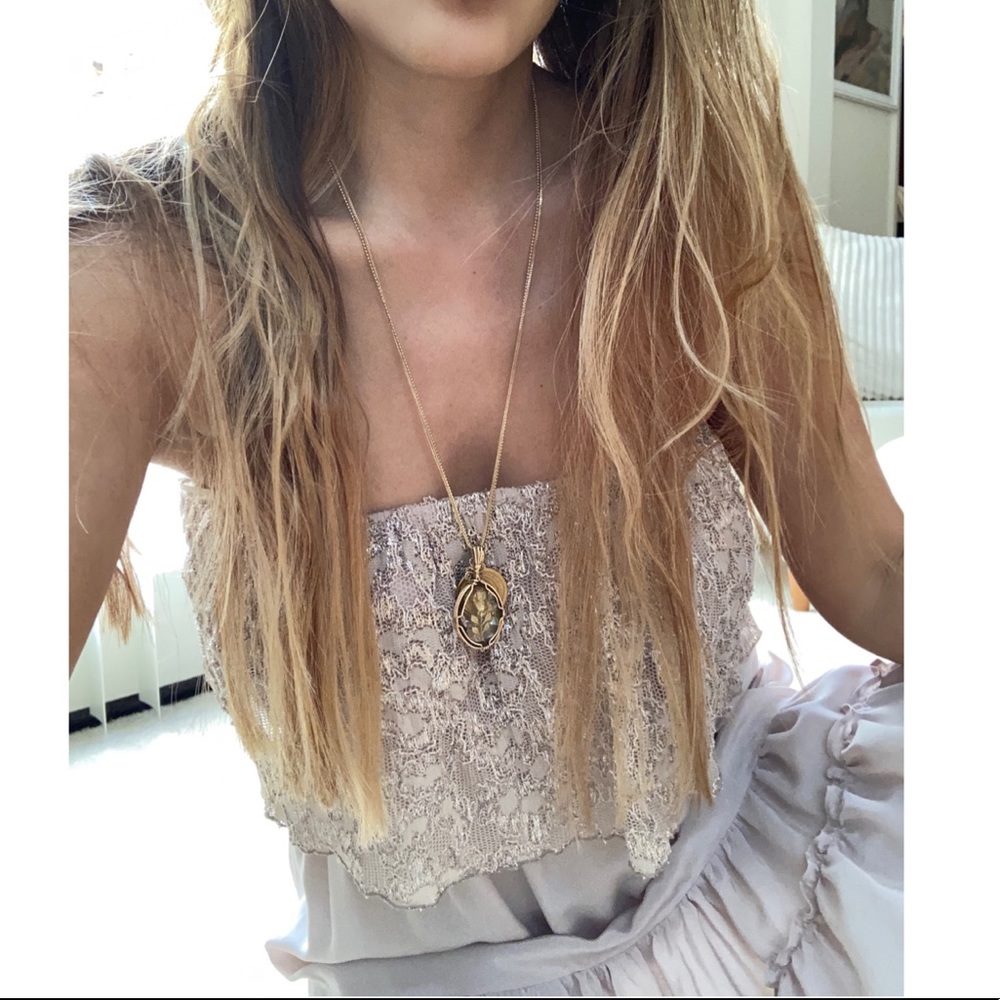 Kite and Butterfly Silk Dress